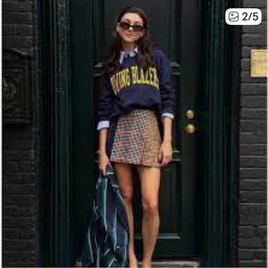 Rowing Blazers Multi-Color Mini Skirt